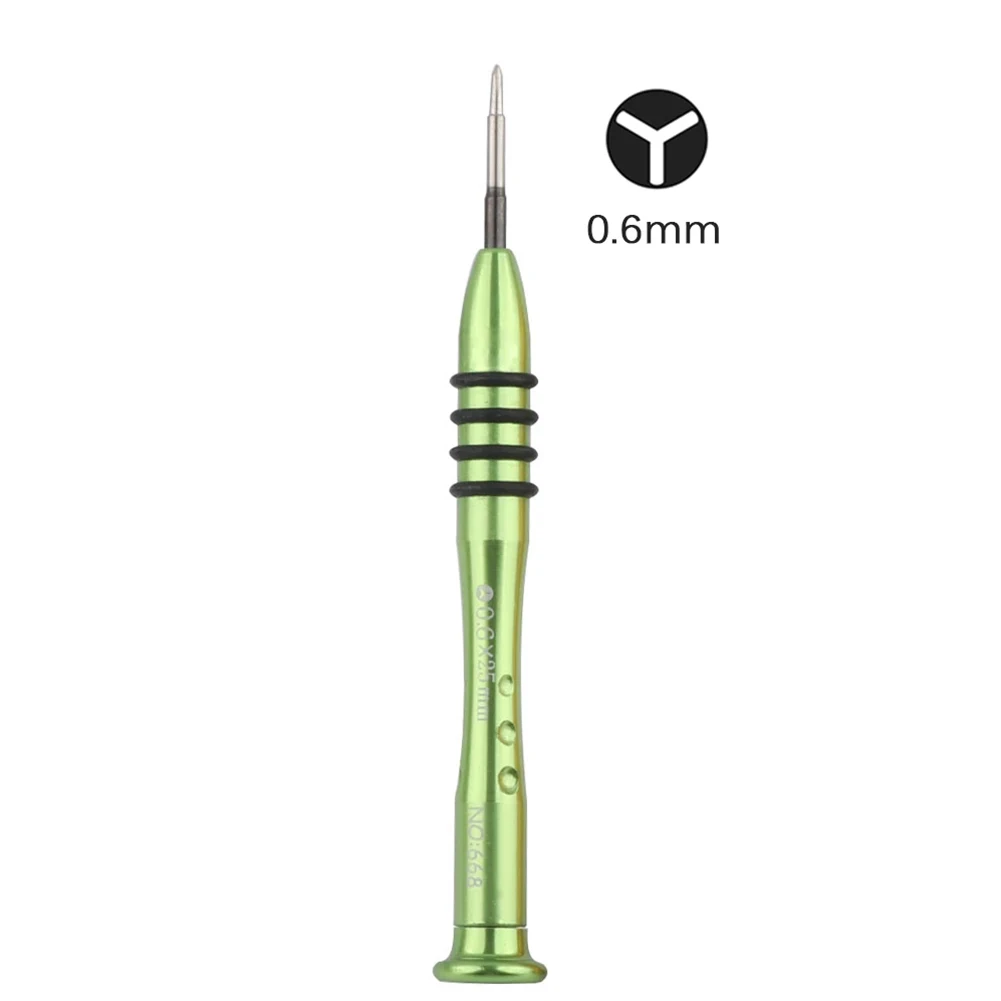 

Phone Repair Screwdriver Kit Multifunktion Tool Y0.6/Y1.5/Y2.0 120mm 3 Pcs Aluminum Alloy Durable Easy Operation