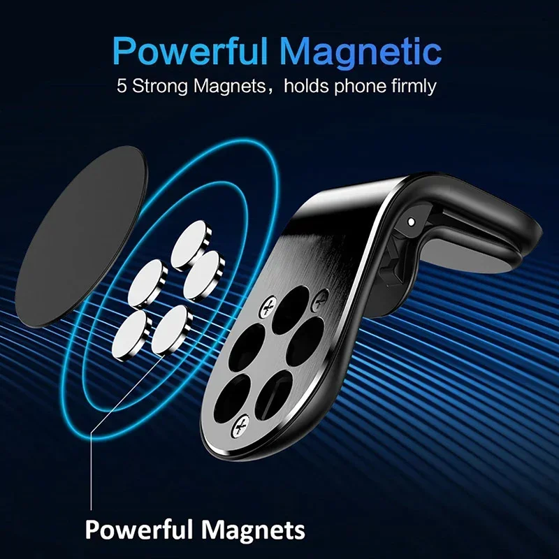 Magnetic Car Phone Holder Car Phone Stand Clip Mount for Audi A3 A4 A5 A6 A7 A8 Q3 Q5 Q7 Q8 Accessories mobile phone holder phone holder
