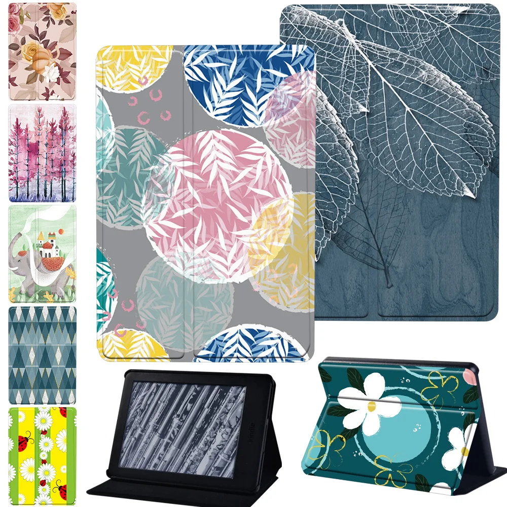 Custodia Flip Tablet Per Paperwhite 5/Kindle 10Th/Kindle 8Th Gen/Paperwhite 4/Paperwhite1 2 3 Picture Series Cover Antiurto