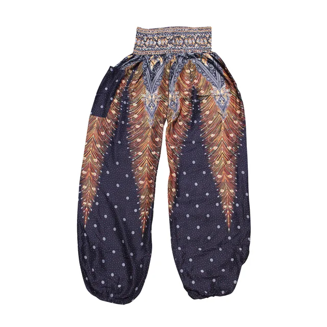 Ethnic style Nepal seaside loose wide-leg pants fitness sports yoga bloomers women's yoga pants loose yoga pants YCI 004