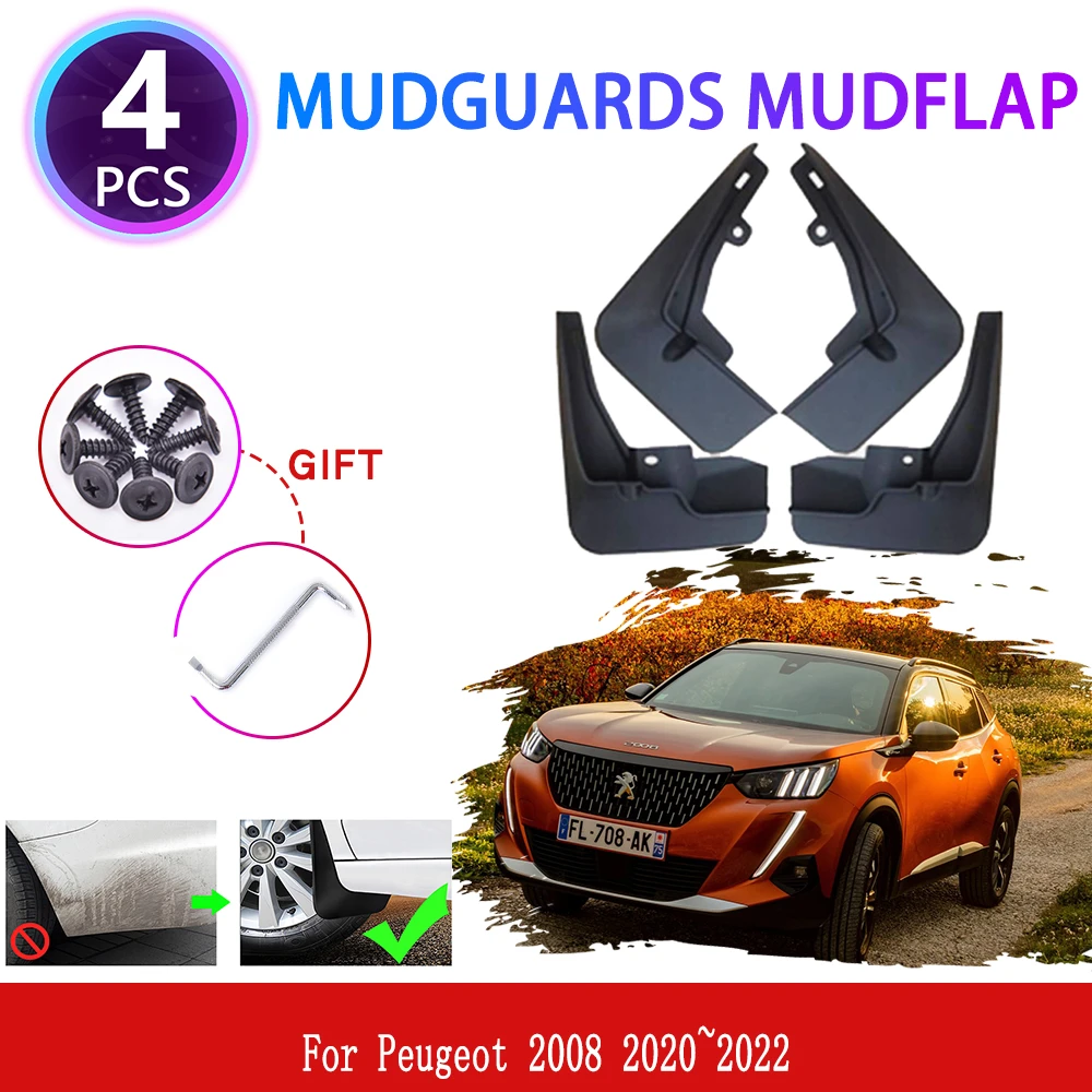 Manuel D utilisation Peugeot 2008 Année 2021 Gratuit Garde-boue Avant Et Arrière Pour Peugeot 2008, 2020, 2021, 2022,  Accessoires De Roues - AliExpress