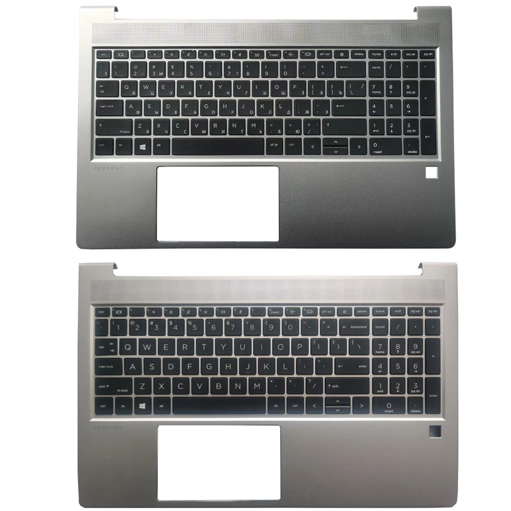 Nuova Tastiera Uk/Us/Russian/Latin/Spanish Per Hp Probook 455 G8 450 G8 Con Custodia Superiore Poggiapolsi