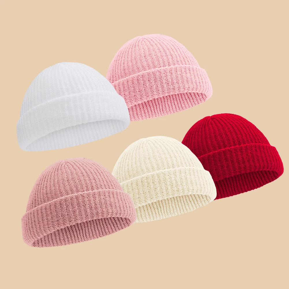 Autumn Winter Infant Turban Hats Boys Girls Korean Ins Solid Knitted Baby India Beanies Caps Kids Elastic Headwraps Headwear
