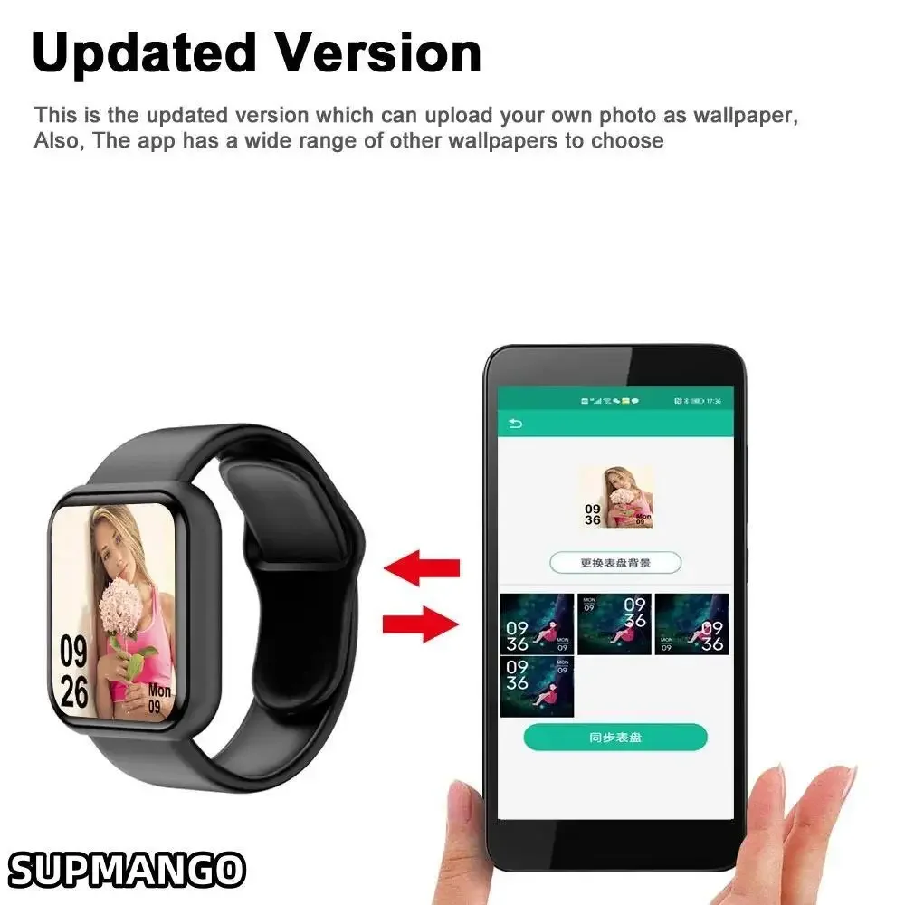 Y68 Real step count Sports Fashion Smart Watch Multifunctional Men And Women Networking Mobile Phone Music Fitness Sports Watch smart watch