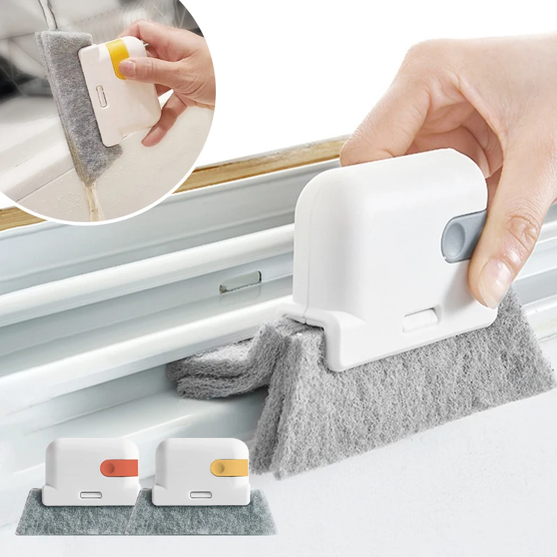 2in1 Groove Cleaning Tool Creative Window Groove Cleaning Cloth