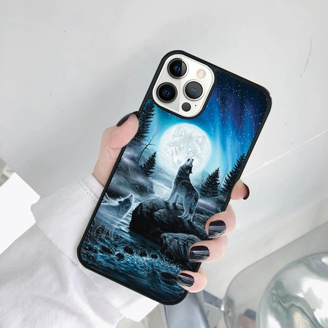 Wild Wolf Howl Phone Case Cover