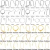 10/20Pcs Stainless Steel Ear Hooks Wire Settings Base Findings French Earrings DIY Clasps Hoop Earrings Jewelry Making Supplies 1