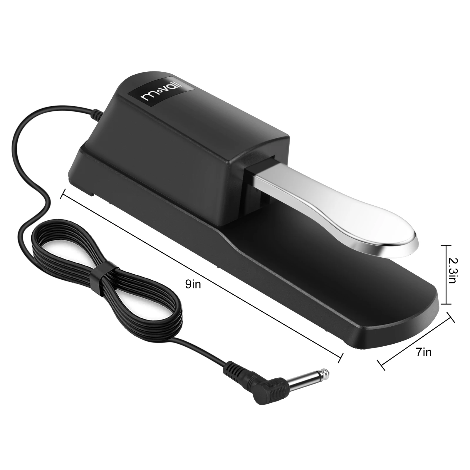 Piano Pedal Movall MSP-01 Sustain Pedal Universal Foot Pedal For Pianos And Keyboards