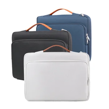 Borsa a tracolla per laptop 13 14.2 15 16 pollici, custodia per notebook per Macbook HP Dell Acer, borsa da viaggio antiurto per computer, valigetta da lavoro