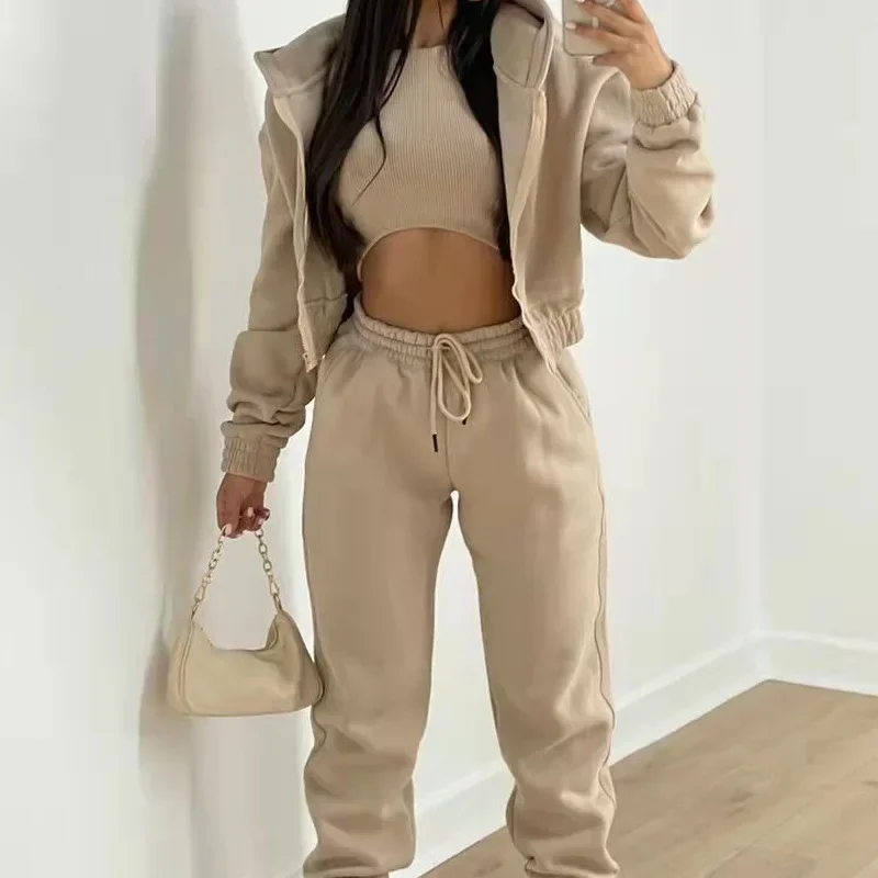 Sweatpants Tan Hoodie Outfit Womens Beige Hoodie Women Outfit Buy
