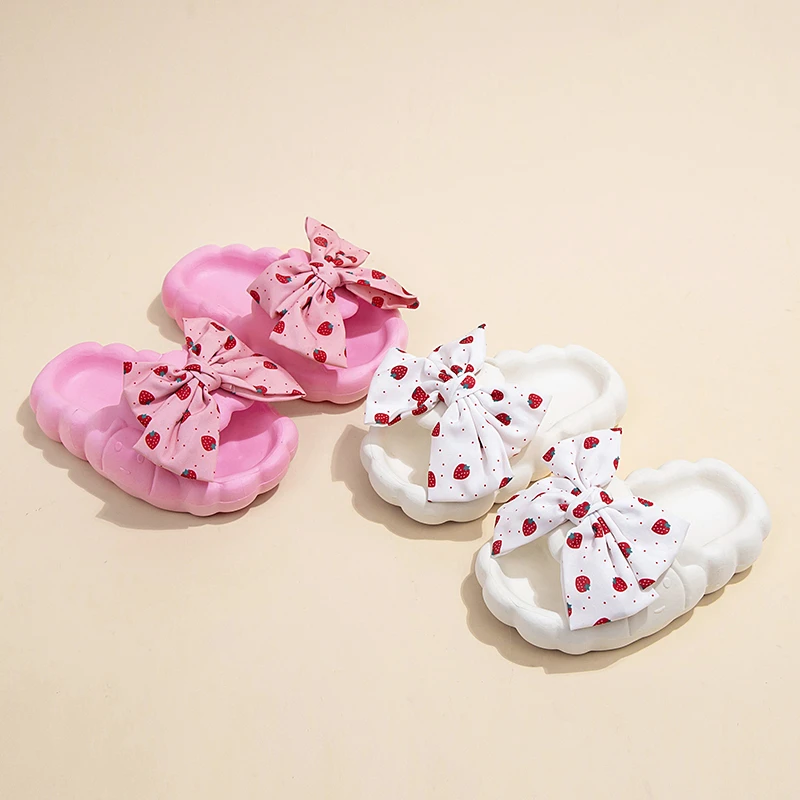 Girls Summer Soft Sole Anti Slip Beach Slippers