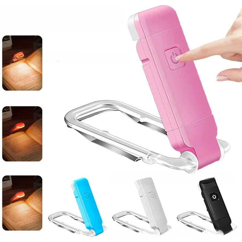 LED Clip-on Book Light Home-appliance Night Lights Lamp Charging Mode Eye Care USB Children's Reading Light Indoor Table