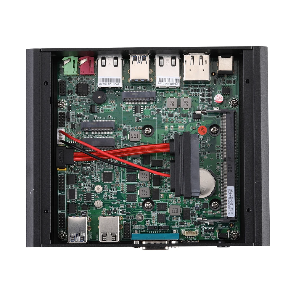 Qotom Mini PC Win 10/11 Linux 10th Gen Intel Core i3-10110U/ i5-10210U Processor Onboard Mini Desktop PC X86 3