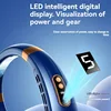 2024 New Outdoors Portable Halterneck Fan USB Handheld Silent Multi-function Bladeless Mini Electric Hanging Neck Fan 4