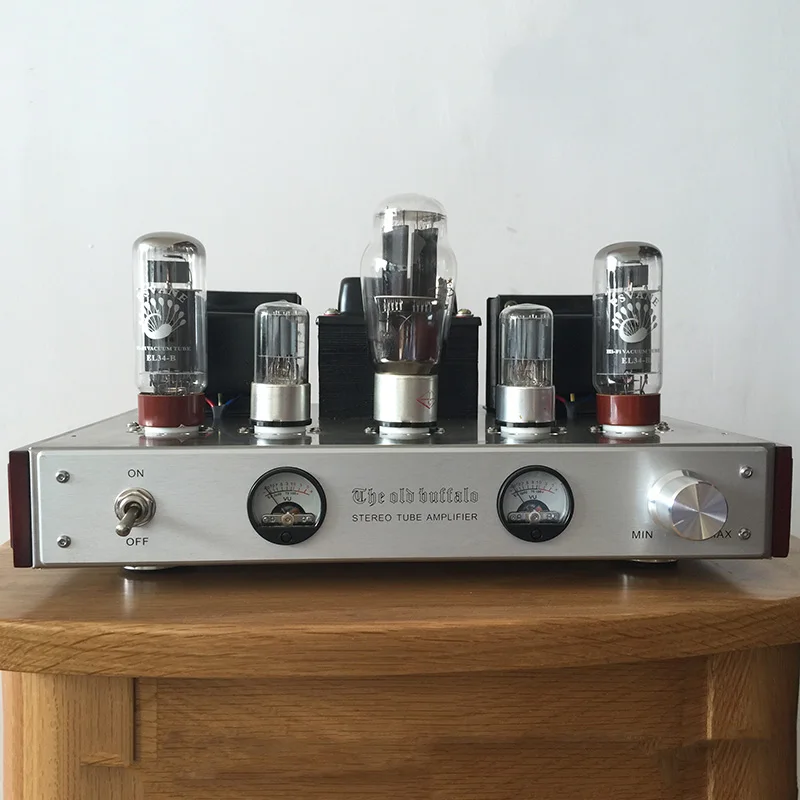 高品質 EL34 真空管パワーアンプ フィーバーグレード シングルエンド