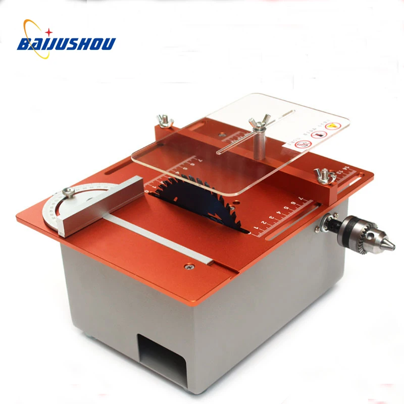 MiniElectricTableSawAngleGuide895spindlemotorDC12V24V