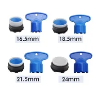 16.5-24 มม.Built-in Bubbler ประแจปกปิดกรองก๊อกน้ํา Aerator Key TAP เครื่องมือสําหรับห้องน้ําห้องครัวอ่างล้างหน้า REPLACEMENT FITTING 1