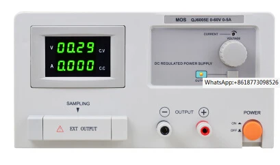 

Ningbo Qiujing DC Adjustable Power Supply QJ6005E QJ6010E QJ3020E QJ3010E Brand New Authentic