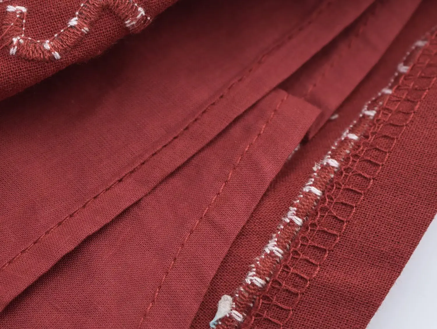 KONDALA Casual Chic Rot Stickerei Frauen Anzug V-ausschnitt Ärmellose Weste Breite Bein Shorts Mode 2025, Sommer Boho V-ausschnitt Frauen Sets – Detail 19