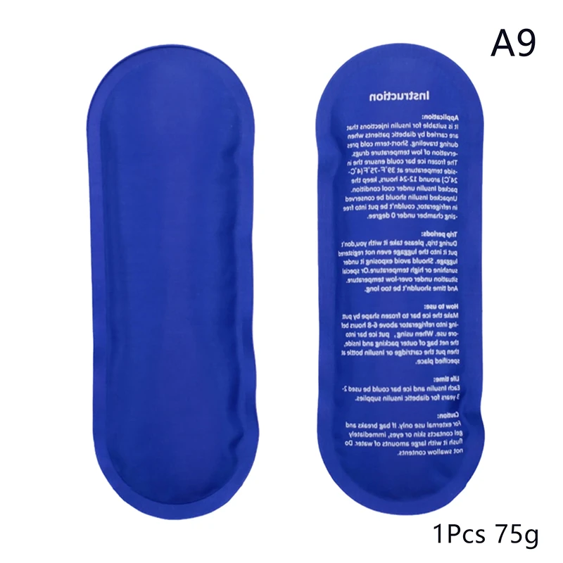 Портативная охлаждающая сумка для диабетического инсулина, защитная сумка-холодильник большой емкости, медицинский органайзер-холодильник, дорожный чехол