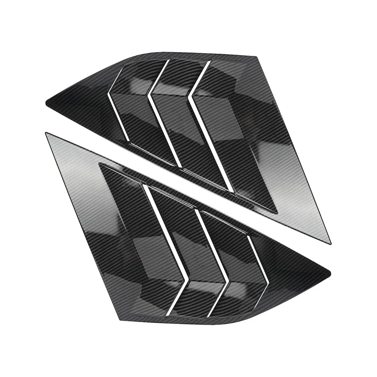 

Накладки на окна задние боковые для хэтчбека ST MK3 2012-2018