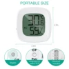 ORIA Upgrade Bluetooth Thermometer 2PCS/1PC Hygrometer Wireless Outdoor Thermometer Smart Home Temperature and Humidity Sensor 5