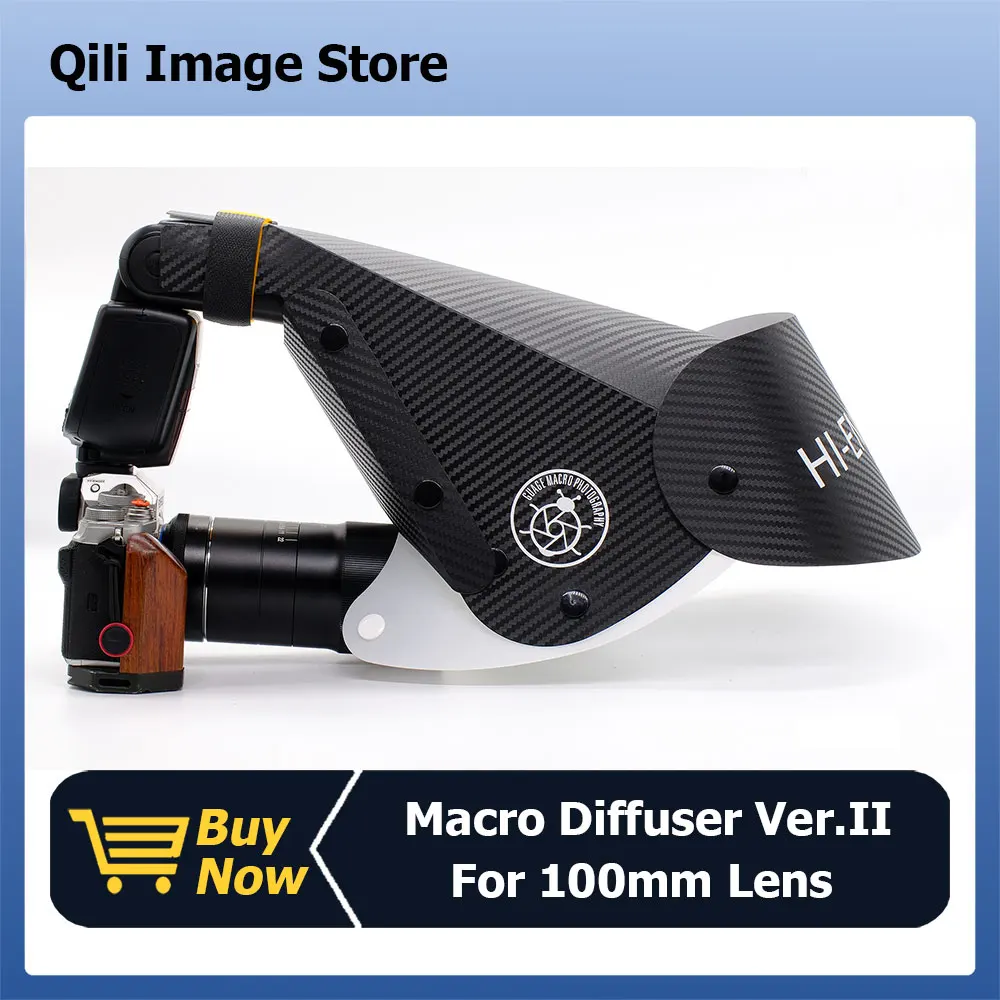 Universal Flash Diffuser Softbox Speedlight Reflector Snoot Camera Accessories for Macro Lens Shooting
