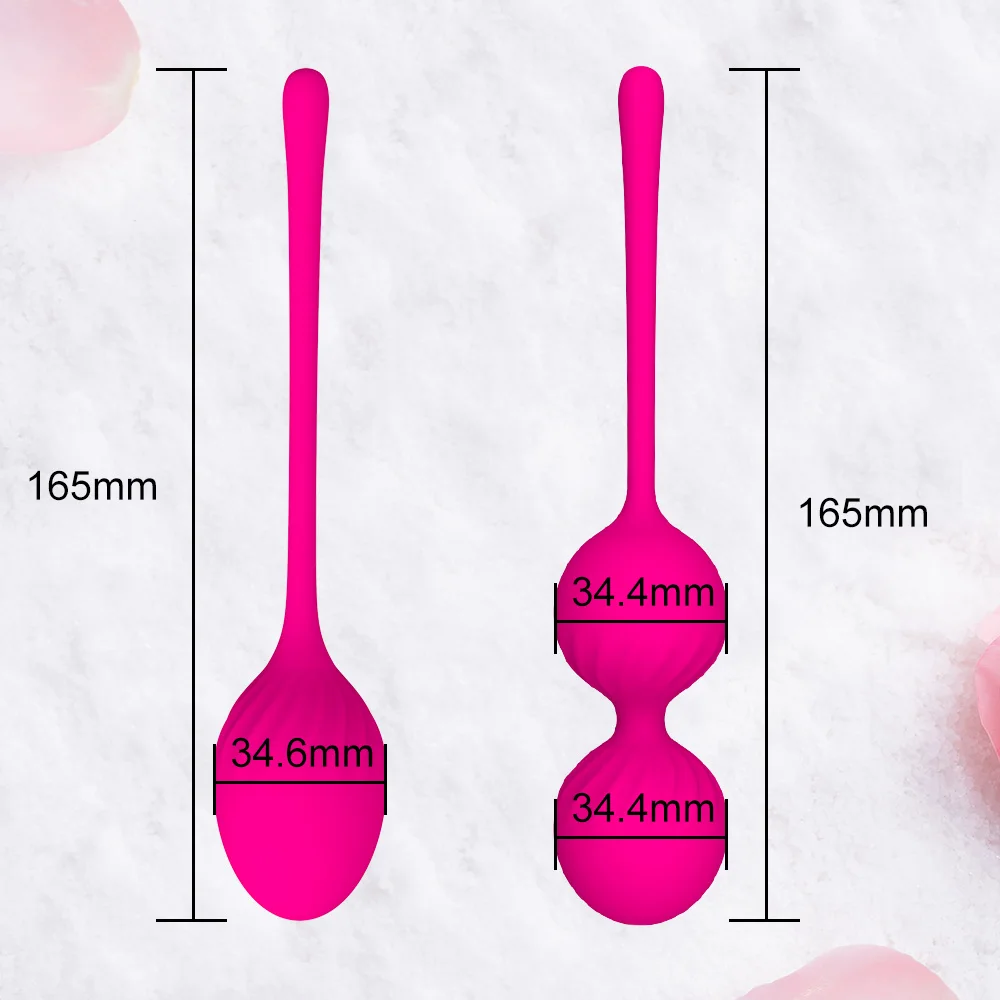 Safe Silicone Smart Vaginal Ball Vibrator Kegel Balls Ben Wa Ball Vagina Tighten Exercise Machine Sex Toys for Women Geisha