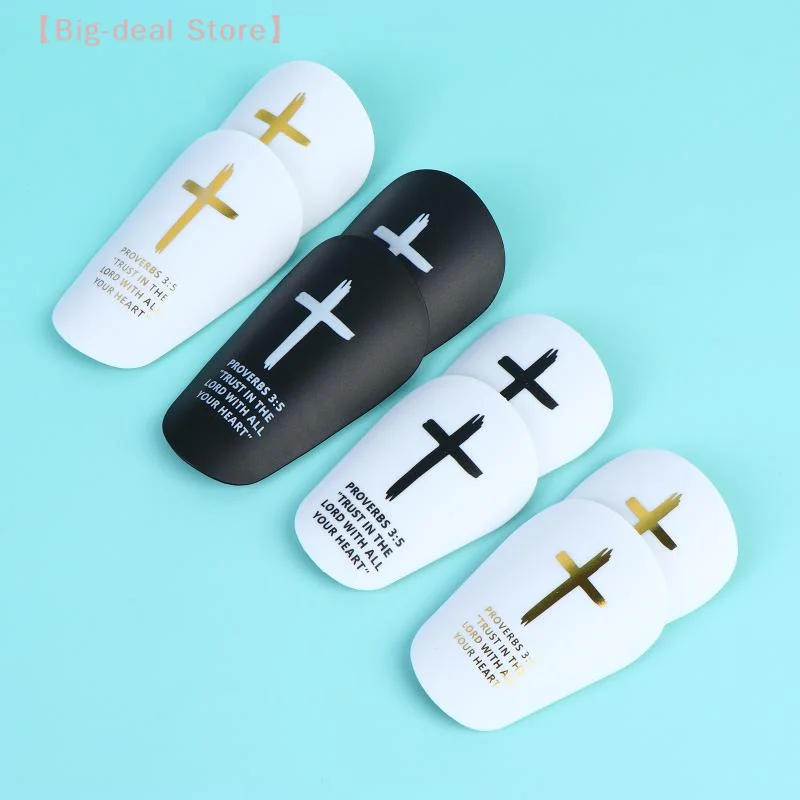 【M】1Pair Christ Shin Guards With BibleVerse Soccer Football Protective Pads For Adults & Youth, Inspirational Sports Gear