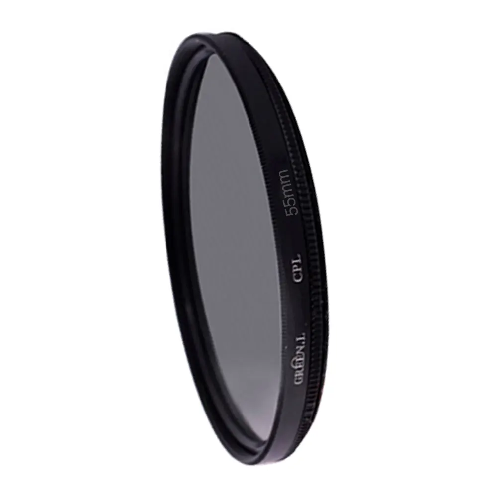 Mcoplus-filtro Circular polarizador CPL para videocámara Canon, Nikon,  Sony, 55mm - AliExpress