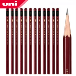 1pcs Japan UNI 1887 Sketch Pencil Writing and Painting Multi-specification with Eraser 6B-9H Various Hardness Pencils