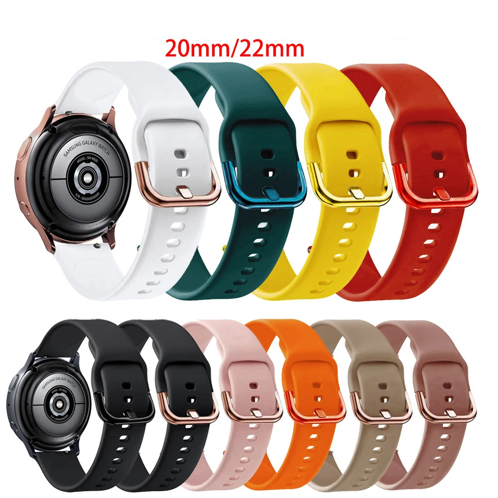 

Ремешок силиконовый для Amazfit GTS2 2e Mini 3 GTR 3 Pro, спортивный браслет для Amazfit bip, 20 мм 22 мм 47 мм 46 мм 42 мм GTR2 stratos 2 3