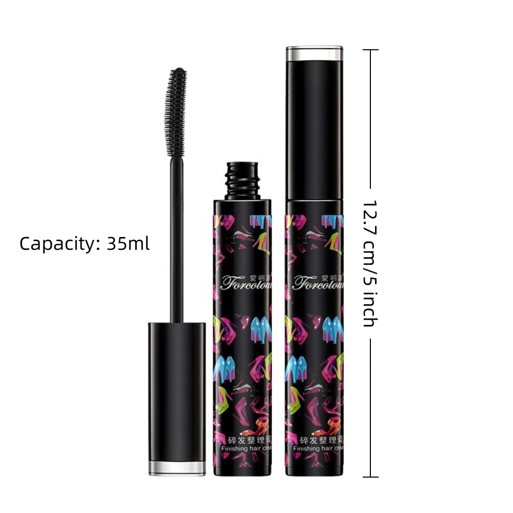 New 35ml Hair Wax Stick Smoothing Magic Hair Styling Brush Long Lasting Broken Finishing Stick Women