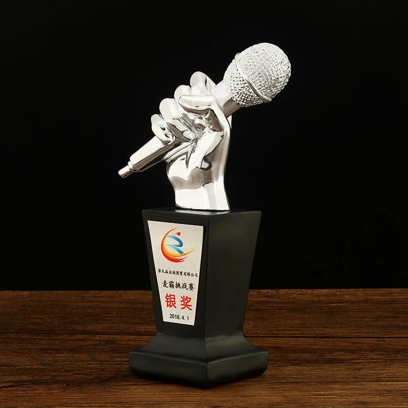 Golden Microphone Trophy, Good Voice Trophy, Music Award Cup, Singing Competition