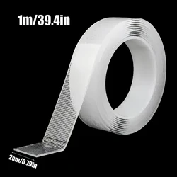 Ultra - Strong Double - Sided Nano Adhesive Tape - Clear, Removable, Waterproof, Heavy - Duty, Extra Sticky Strip, 1 - 5m (1m)