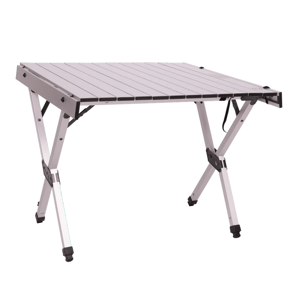 

Aluminum Expandable roll top table