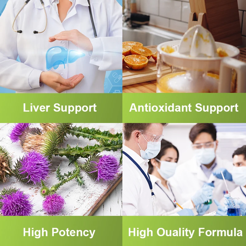 Liver Detox & Cleansing Supplement Helps Maintain Normal Liver Function and Heart Health Promotes Toxin Removal
