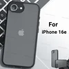 For iPhone 16e Case For Apple iPhone 16e Cover Funda Luxury Matte PC + TPU Shockproof Protective Phone Cover Cases iPhone 16e 1