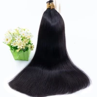 100% Human Hair Bulk Cabelo Humano No Weft Unprocessed Vietnamese Human Hair 10a 18-30 Inches Hair Bulk Braiding Straight Hair 1