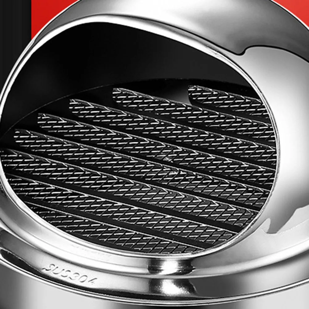 

Brand New For Wall Air Outlet Grille Vent Cap Heating Cooling Silver Stainless Steel Windproof Hemispherical Rainproof