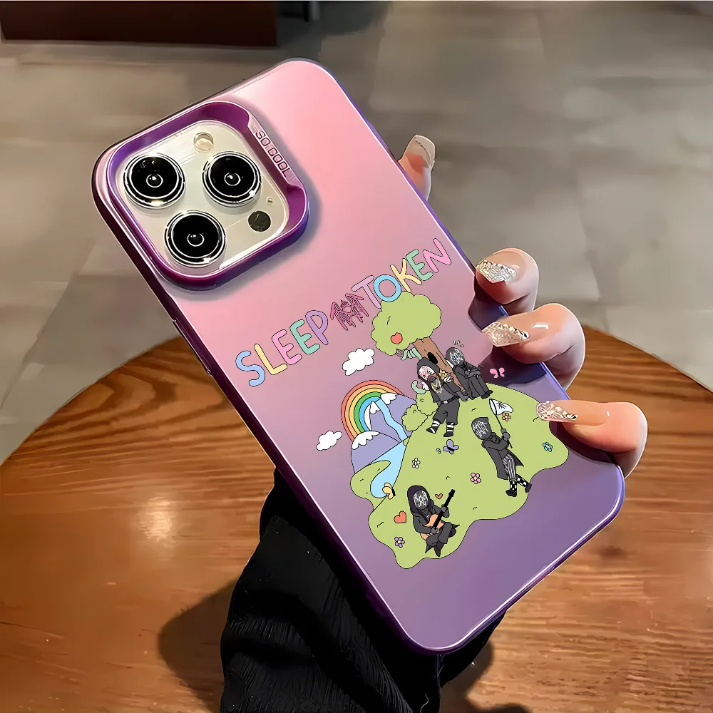 S-Sleep-p Band T-Token-n Phone Case Fashion Case For IPhone 16 15 14 13 12 11 Mini Pro Max X XR XSMAX 8 7 Plus Anti Fall Matte – Detail 7