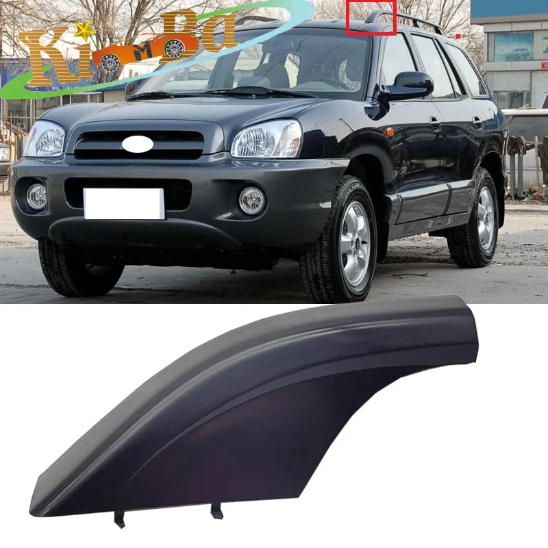 Kimba Per Il 2002-2006 Santa Fe Santafe Roof Rack Cover Rail End Cap Sostituire La Protezione Del Portapacchi Del Tetto Copertura In Plasitc Di Colore