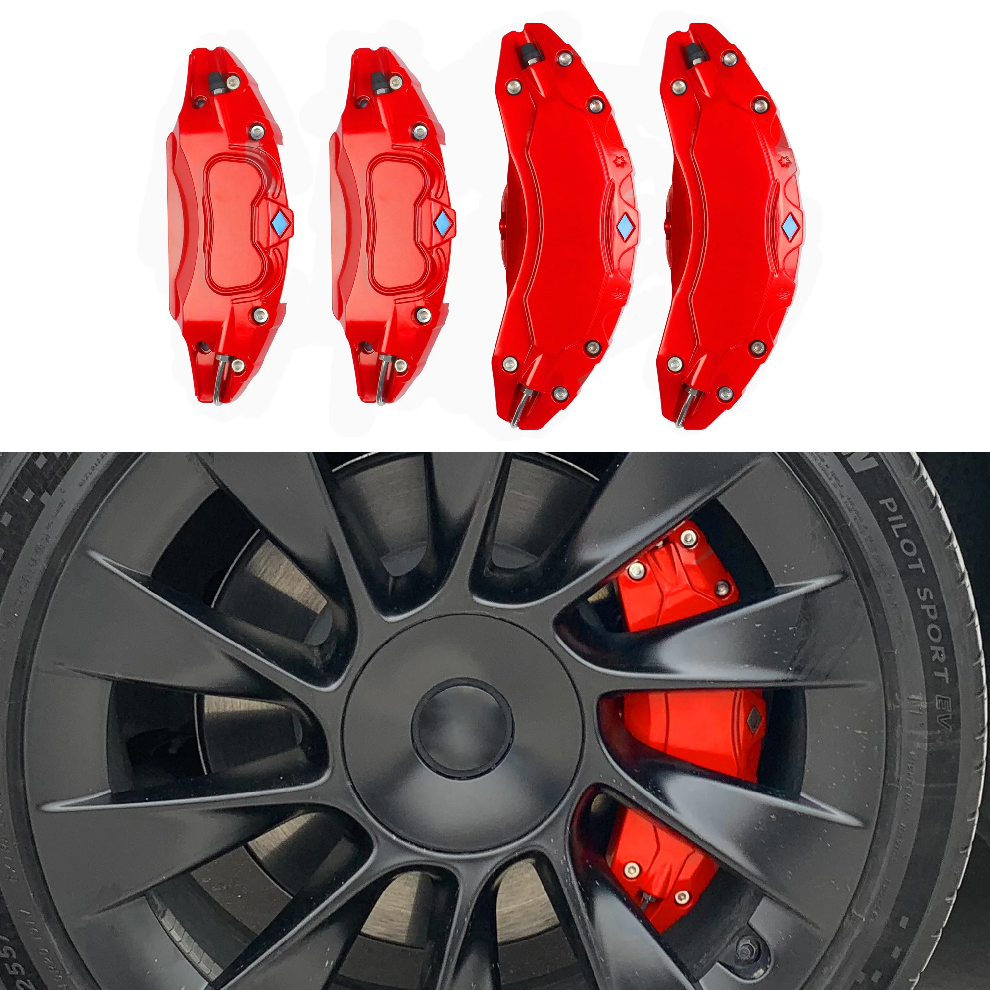Bremsekaliber cover til Tesla model Y 