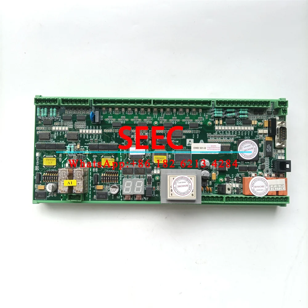 SEEC KM5201321G01 Elevator Lift Escalator Spare Parts Drive Inverter Mainboard Printed Card PCB Main Board Lift Parts emb501-b