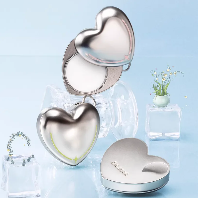 Solid Perfume Necklace – Long-Lasting Scent,Heart-Shaped Pendant,Portable Bag Charm & Fragrance Gift for Women 4