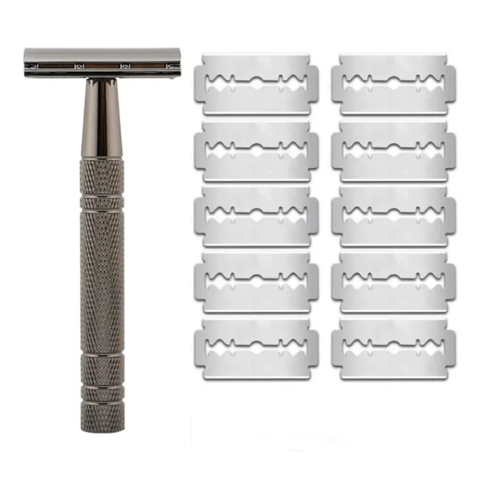 Eco Friendly Stainless Steel Beard Razor Set