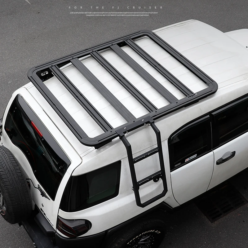 New Roof Rack For Toyota FJ Cruiser Roof Platform Frame Luggage Rack FJ Cruiser Ladder Exterior