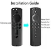 Newest Silicone Case Protective Cover Skin for Amazon Fire TV Stick 4K TV Stick Remote Control Smart TV Shockproof Cover Sleeve 4