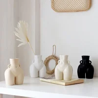 Creative Ceramic Ass Vase Shape Ceramic Vase Decoration Ornaments Home Desktop Decoration Living Room Decoration Ass Vase 1