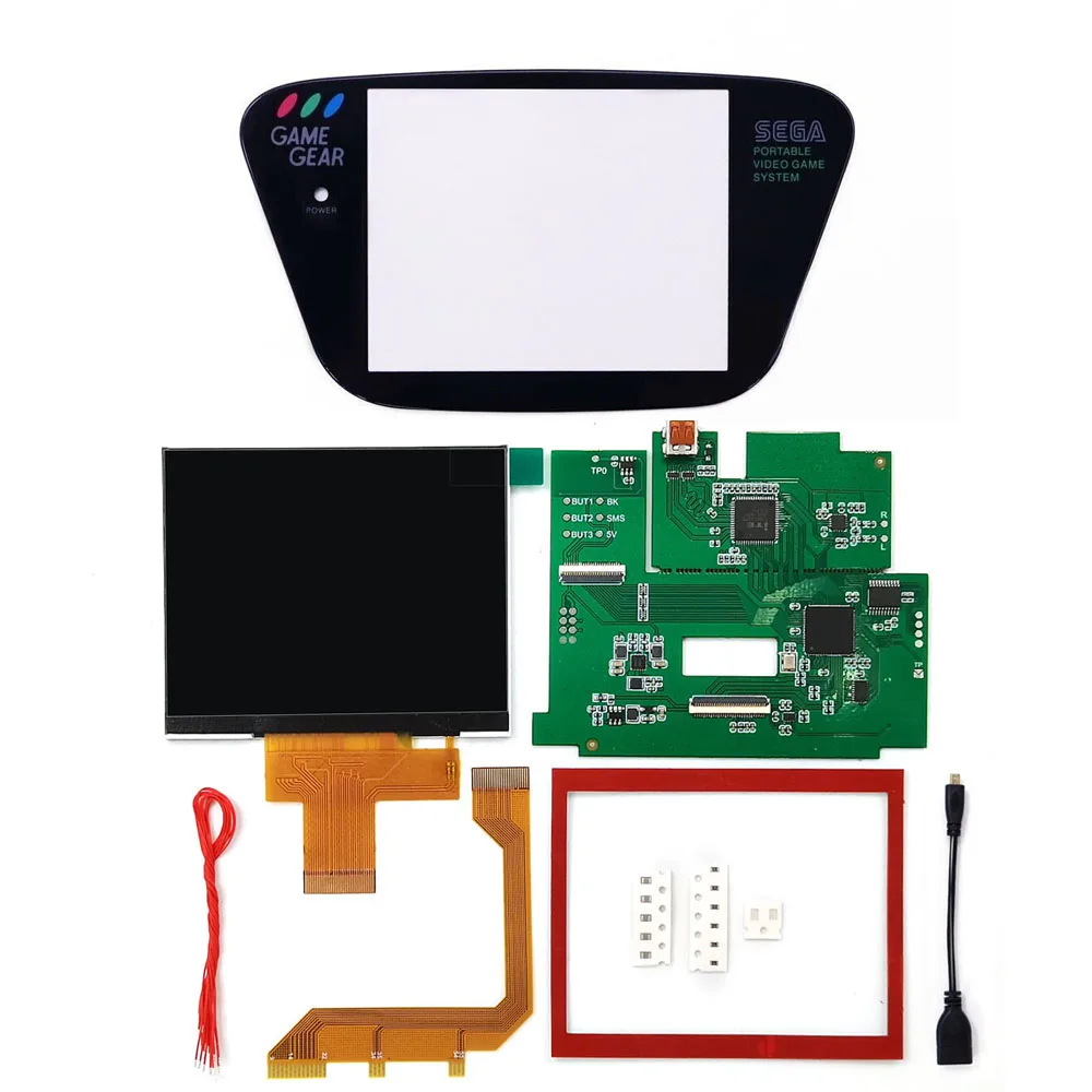 SEGA - GG★SUPER MAGNI SCREEN 海外版(国内本体取付可能) 2023 GG IPS LCD Screen For SEGA Game Gear Hight Light